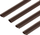 Kapëse për shirit gardhi Horizont Fence Tape Clips 23713, set 20 copë, universale, kafe