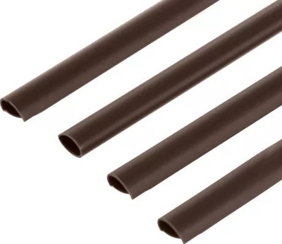 Kapëse për shirit gardhi Horizont Fence Tape Clips 23713, set 20 copë, universale, kafe