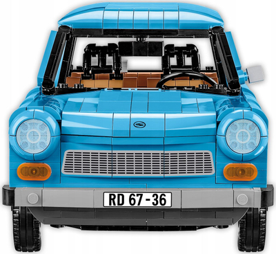 Set ndërtimi Cobi Youngtimer Trabant 601 S, 1420 copa, shkallë 1:12, blu