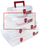 Organizues veglash Pro Line 35727, me 5 ndarje, me dorezë, i zi