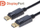 Kabllo PremiumCord 2x DisplayPort, 1m, e zezë