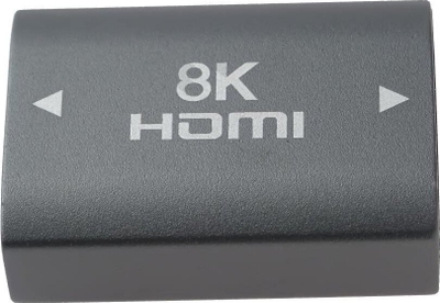 Adapter HDMI PremiumCord 8K, HDMI A femër në HDMI A femër, trup metalik