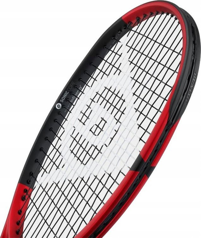 Raketë tenisi Dunlop CX 200 2021, grip L2, e kuqe e zezë