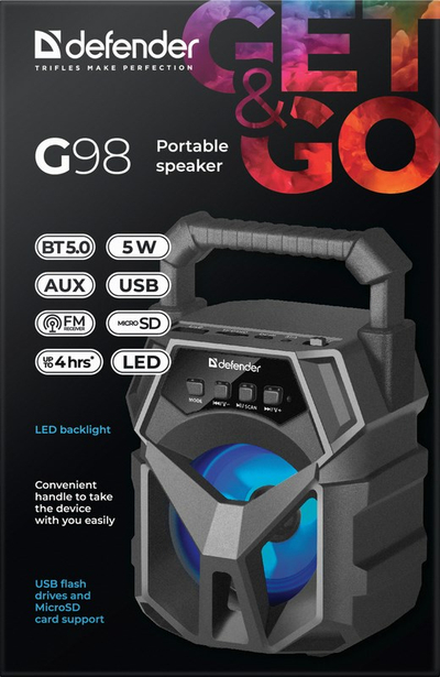 Altoparlant Bluetooth Defender G98 5 W