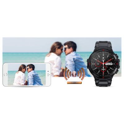 Smartwatch Gravity GT7-1, ekran 1.28", IP67, i zi