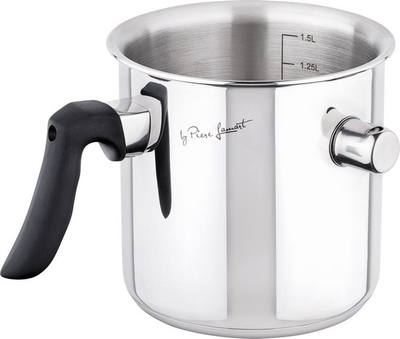 Ibrik qumështi Lamart Lait LT1068, 1.5L, i argjendtë