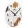 Orë muri JVD Fiores, e bardhë