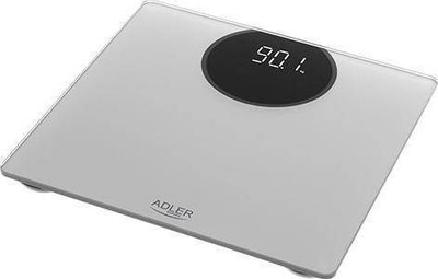 Peshore banjoje Adler AD 8175, xham i temperuar, ekran LED, argjend