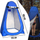 Çadër plazhi POP UP Changing Room, 190cm, pa dysheme, blu