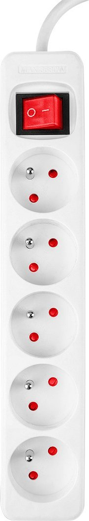 Prizë zgjatëse Neo, 3m, 3x1.5mm2, e bardhë