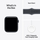 Apple Watch SE 3 GPS 40mm Midnight Aluminium Case with Midnight Sport Band, M/L