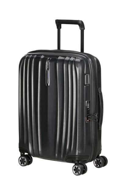Valixhe Kabine Me 4 Rrota Samsonite Nexis 55/20 Cm, E Zgjerueshme (40 Cm) Ngjyrë E Zezë Oniks