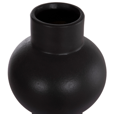 Dekor tavoline qeramike Scepter Φ17,5x40Hcm (HM4604.02), zezë
