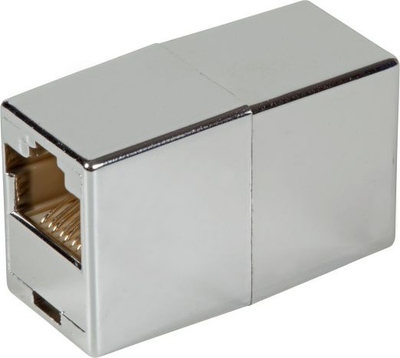 Adapter rrjeti EFB Elektronik 37507.1, RJ45 f/f, UTP 8/8, metalik