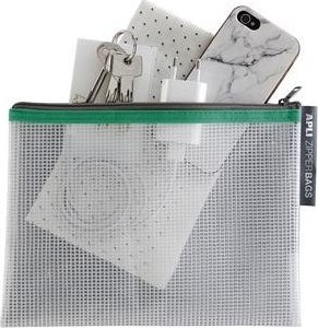 Çantë dokumentesh APLI Zipper Bag A6, 168x125mm, set 20 copë, shumëngjyrëshe