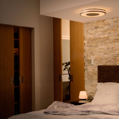 Llambadar tavani Philips Hue White Ambience Being, LED, dritë e rregullueshme, alumini