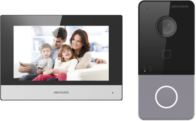 Sistem video interfon IP Hyundai HYU-1047, modular, ekran 7", 2MP
