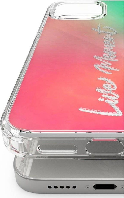 Kapak telefoni Ringke Fusion Design për iPhone 12 Pro Max, rozë jeshile