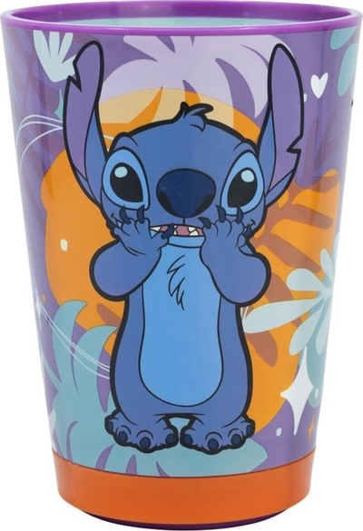 Gotë për fëmijë Stor Stitch, 470ml, mbrojtje kundër përmbysjes, blu