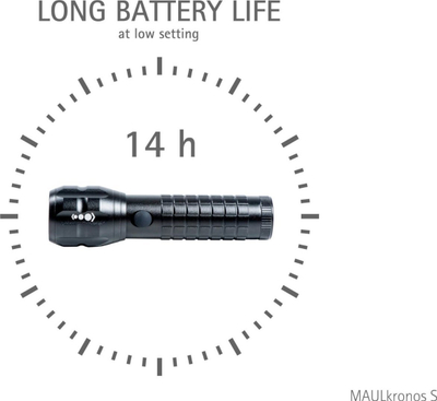Elektrik dore MAUL Maulkronos S, LED 3W, 14cm, i zi