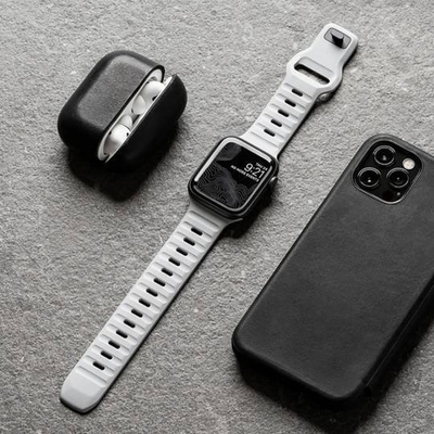 Rrip ore Tech-Protect Iconband Line për Apple Watch 44 45 49mm, TPU, sportiv, ngjyrë lime