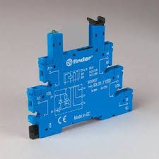 Prizë për relé Finder 93.51.0.024, profil i ngushtë 6.2mm, për seri 34, 6–24V AC/DC