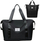 Çantë dore për udhëtim Everyday Travel Bag, palosëse, material OXFORD që s’e kap uji, e zezë