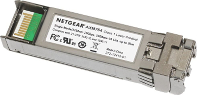 Модул мрежа NETGEAR AXM764 10GBASE LR Lite SFP+, оптичко влакно single mode, 10 Gbit/s