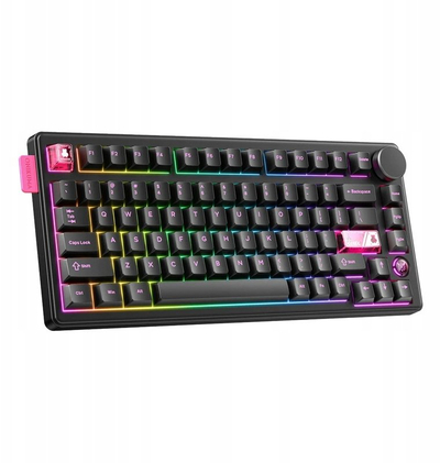 Tastierë mekanike Onikuma MT706, Tri-Mode, RGB, e zezë