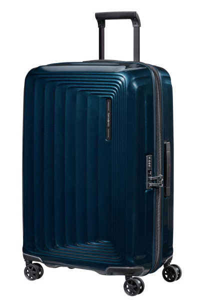 Valixhe Hard Me 4 Rrota Samsonite Nuon Ngjyrë Blu Metalike 69/25