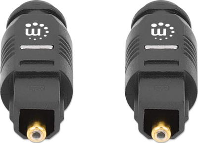 Kabllo audio optike Toslink, 2m, digjitale, e zezë