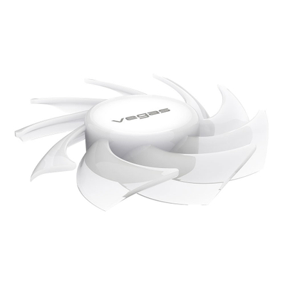 Вентилатор за компјутер Akasa Vegas A12, 120 mm PWM, RGB, бел
