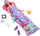 Set lodrash Barbie Slumber Party, kukull me 2 qenushë, aksesorë që i ndërron ngjyra