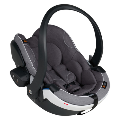 Sediolje auto BeSafe iZi Go Modular X2 i-Size, 40-75 cm, sistem 5 pika, gri metalike