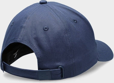 Kapele bejsbolli për burra 4F CABM120, pambuk 100%, me rregullim, blu
