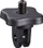 Adapter Mantona 20233 për GoPro Hero, filetë 1/4", i zi