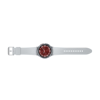 Ora smart Samsung Galaxy Watch6 Classic 43mm, me ekran me prekje, bateri 300mAh, ngjyrë argjend