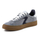 Машки обувки Skechers Arch Fit Legend Romah 254001-GYNV, со слој Arch Fit, сиво со темносина