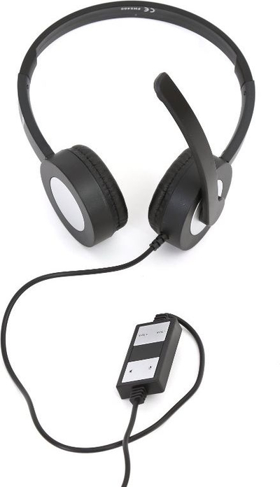 Kufje me mikrofon Freestyle FH-5400, të zeza