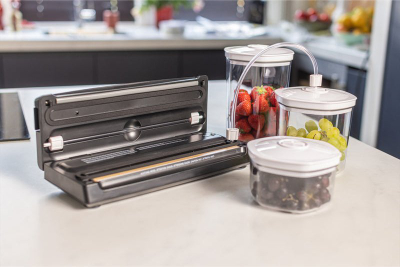 Makinë vakumi Solis 922.21, gjerësi mbyllje 30 cm, 110W, gri
