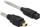 Kabllo FireWire Delock 82588, 9 pin në 4 pin, 1m, e bardhë