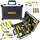 Set veglash WMC Tool Case, 64 copë, çelik krom vanadium, valixhe e zezë