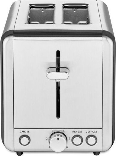 Toster Solis 920.12 Type 8002, 925W, 2 feta, inox argjendi