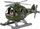 Lodër helikopter ushtarak Wader Thunder, i gjelbër i errët