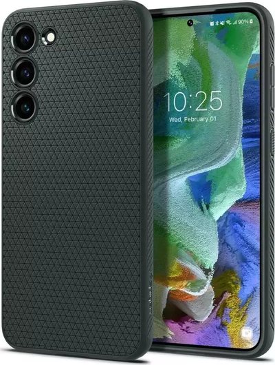 Mbulesë telefoni Spigen Liquid Air për Samsung Galaxy S23 Plus, TPU, mban mirë nga goditjet, jeshile Abyss