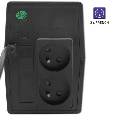 UPS Qoltec 53773 Line Interactive, 850VA 480W, 1 dalje AC, i zi