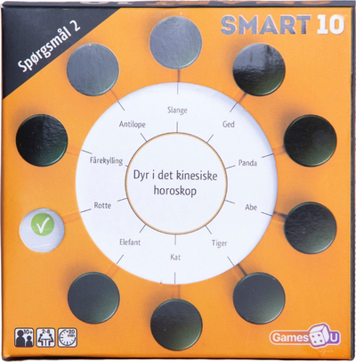 Друштвена игра Games4U Smart 10, квиз, компактна