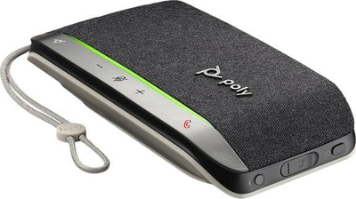 Altoparlant për konferenca Poly Sync 20+ MS, USB Bluetooth, bateri 20 orë, zi-argjendtë