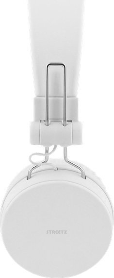 Kufje on ear Streetz HL BT403, Bluetooth, me mikrofon, të bardha