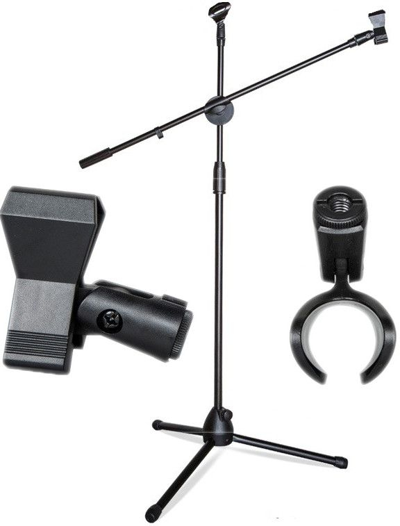 Tripod për mikrofon + 2 mbajtëse FALAS (SM803)